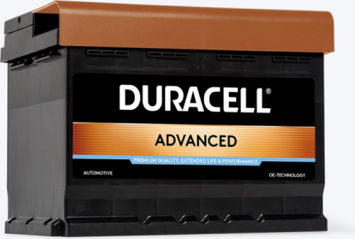 Starter akumolator DURACELL ADVANCED 63 AH +D DA63H 241X175X190 DA63H