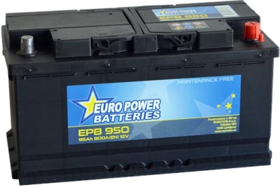 Starter akumolator EURO POWER BATTERIES 353X175X190 - 95AH