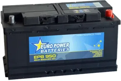 Starter akumolator EURO POWER BATTERIES 353X175X190 - 95AH