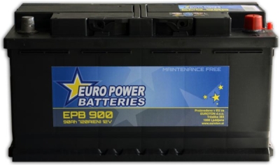Starter akumolator EURO POWER BATTERIES 353X175X190 - 90AH