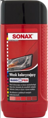 Lak za poliranje SONAX Polish+Wax Color red 250 ml