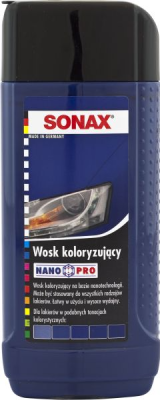 Lak za poliranje SONAX Polish+Wax Color blue 250 ml