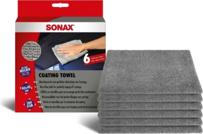 SONAX Coating towel krpa od mikrofibre 300 gsm 40x40 cm - 6 komada