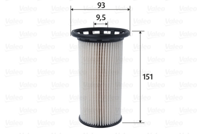 Palivový filtr Valeo 587095
