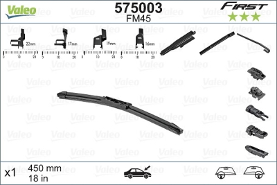 List stěrače Valeo 575003