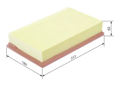 Vzduchový filtr BOSCH 1 457 433 331