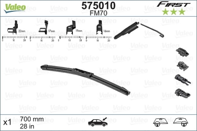 List stěrače Valeo 575010