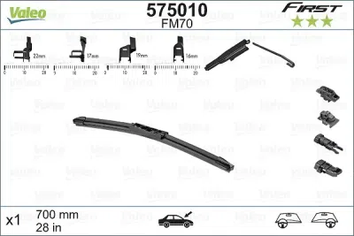 List stěrače Valeo 575010