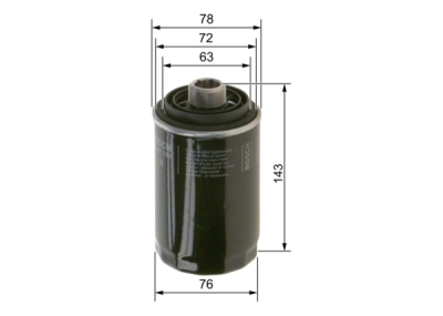 Olejový filtr BOSCH F 026 407 080