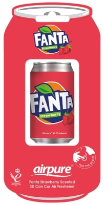 Vůně do auta Airpure 3D plechovka Fanta jahoda
