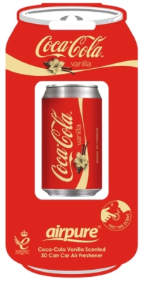 Vůně do auta Airpure 3D plechovka Coca-Cola vanilka