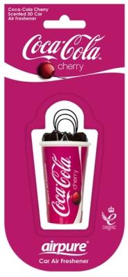 Vůně do auta Airpure 3D kelímek Coca-Cola cherry