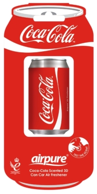 Vůně do auta Airpure 3D plechovka Coca-Cola