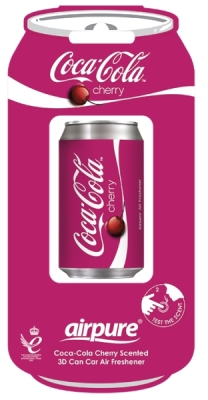 Vůně do auta Airpure 3D plechovka Coca-Cola cherry
