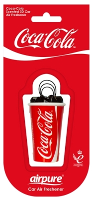 Vůně do auta Airpure 3D kelímek Coca-Cola