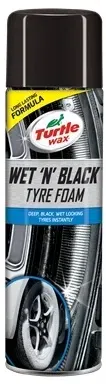 Čistící pěna na pneumatiky Turtle Wax Wet 'n' Black 500 ml černá