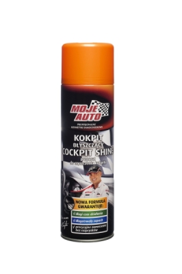Čistič přístrojové desky - kokpit sprej MOJE AUTO 19-571, 500ml