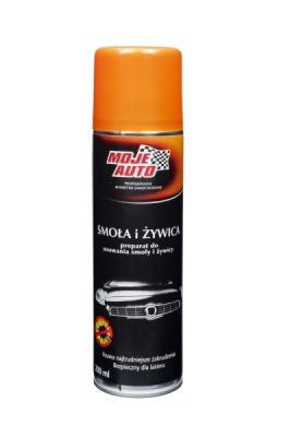 Čistící prostředek na odstranění pryskyřice a asfaltu MOJE AUTO, 200ml