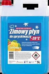 Zimní kapalina do ostřikovačů citrón -20C WINTER SPRINT, 5000ml