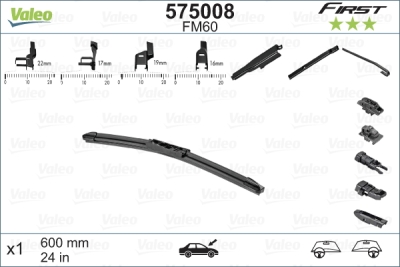 List stěrače Valeo 575008