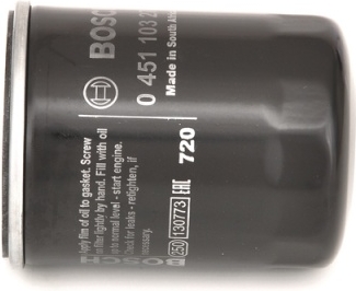 Olejový filtr BOSCH 0 451 103 276