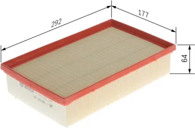 Vzduchový filtr BOSCH F 026 400 698