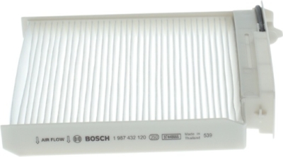 Filtr, vzduch v interiéru BOSCH 1 987 432 120