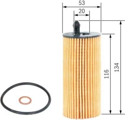 Olejový filtr BOSCH F 026 407 205
