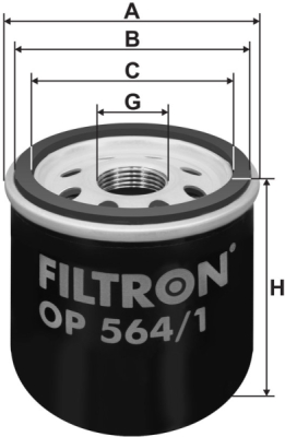 Olejový filtr FILTRON OP 564/1