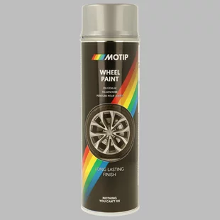 Lak na ráfky kol stříbrný MOTIP 004007, 500ml