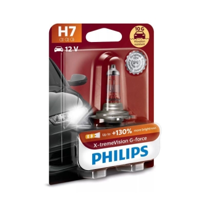 Žárovka H7 Philips X-tremeVision G-force