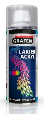 Grafen GPSP01 Lak ve spreji, černá matná RAL9005 400ml