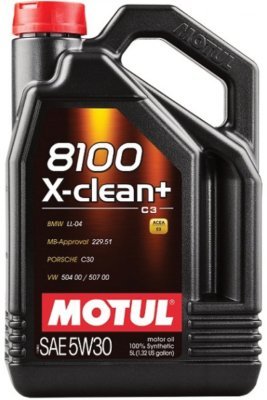 Motorový olej Motul 8100 X-clean+ C3 5W-30 5 l