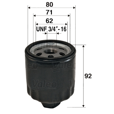 Olejový filtr Valeo 586009