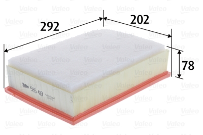 Vzduchový filtr Valeo 585419