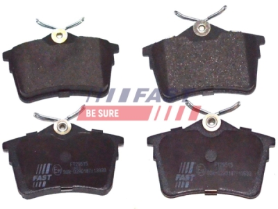 BRAKE PADS CITROEN BERLINGO 08> REAR WITHOUT SENSOR