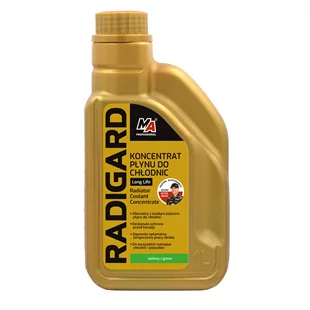 Chladící kapalina RADIGARD LongLife MA PROFESSIONAL zelená 1L koncentrát