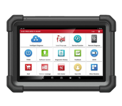 LAUNCH X431 PRO3 APEX – 10” Näytöllä, WiFi, Bluetooth – (sis. 24 kk lisenssin)