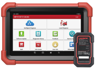 LAUNCH CRP919X BT 7” Näytöllä, WiFi, Bluetooth – (sis. 24 kk lisenssin)
