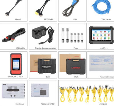 LAUNCH HD Truck WiFi, Bluetooth - (sis. 12 kk lisenssin)