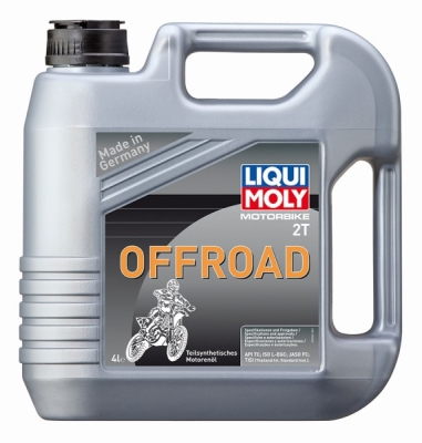 LIQUI MOLY Motorbike 2T Offroad, polosyntetický motorový 2T olej 4 l ACI LI3066
