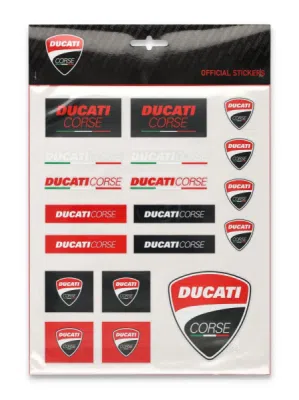 sada samolepek DUCATI Corse