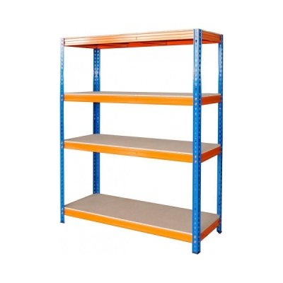 Regál kovový 1800x1800x600mm, max. 600kg na polici Racks RAT60 HD