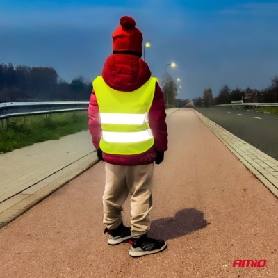 Reflexní vesta dětská žlutá