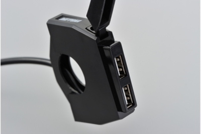 USB-A zásuvka tenká dvojitá, Daytona ACI M001-038