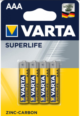 BATERIE SUPERLIFE AAA R03P VARTA /4KS/