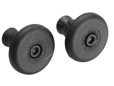 záslepka řídítek (pro vnitřní průměr od 16 mm, mat. Technopolymer), DOMINO (2 ks, černá)