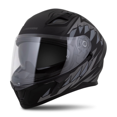 přilba Orbit StriX, CASSIDA (černá matná/šedá, vel. 2XL)