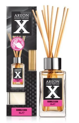Aroma difuzér AREON HOME PERFUME 85 ml "X" - Bubble Gum