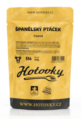 Španělský ptáček (1 porce)